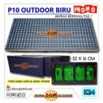 Panel Modul P10 DIP Outdoor Single Color - BLUE  (Small IC) | BIRU - 32 x 16 cm